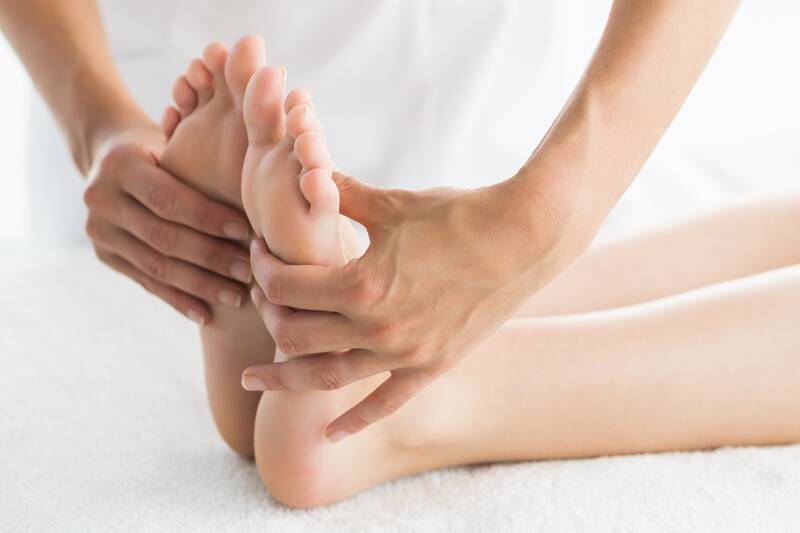 Fußdruckpunktmassage
